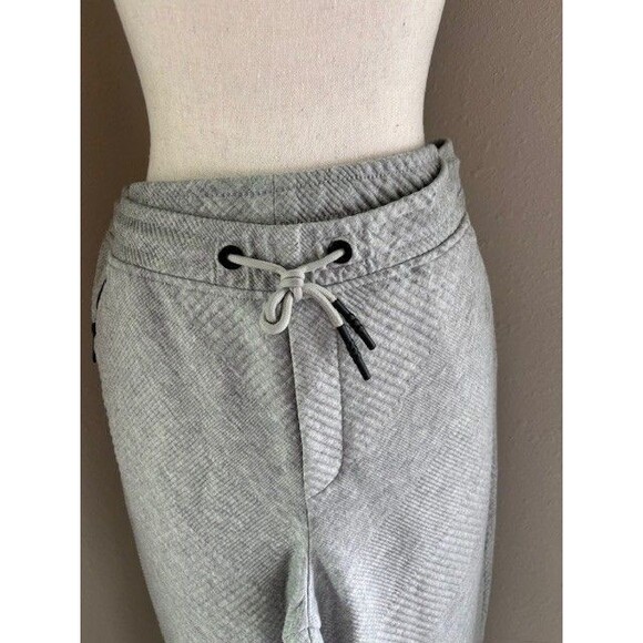 Crudam by David Critzman Textured Gray Joggers with zip pockets and tie waist M - Picture 6 of 6